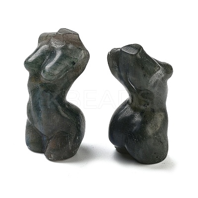 Natural Labradorite Carved Sexy Lady Model Figurines X-G-C152-13-1