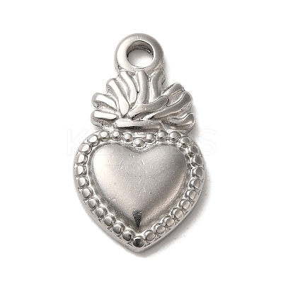 Non-Tarnish 304 Stainless Steel Pendants STAS-R223-02J-1