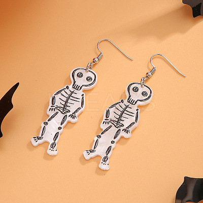 Halloween Cartoon Acrylic Dangle Earrings for Women QK1762-5-1