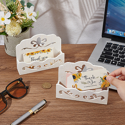 Wood Name Card Holder ODIS-WH0038-114A-1
