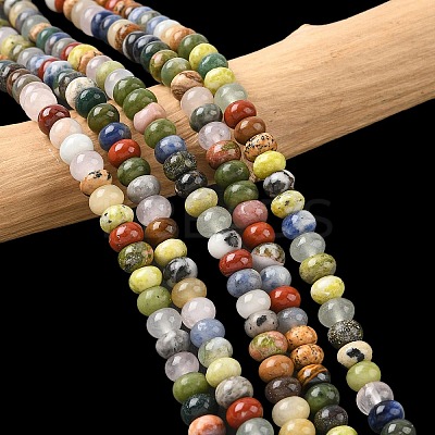 Natural Mixed Gemstone Beads Strands G-A280-A01-01-1