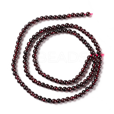 Natural Garnet Beads Strands G-F717-14-1