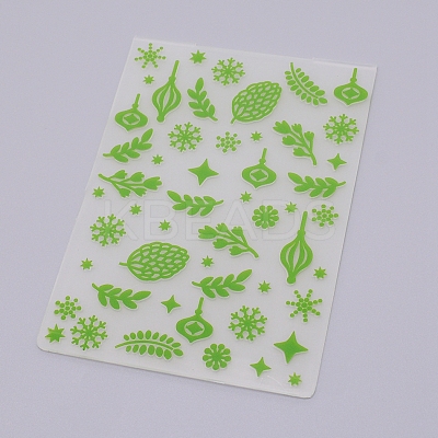 Plastic Fondant Stencil DIY-WH0221-01N-1