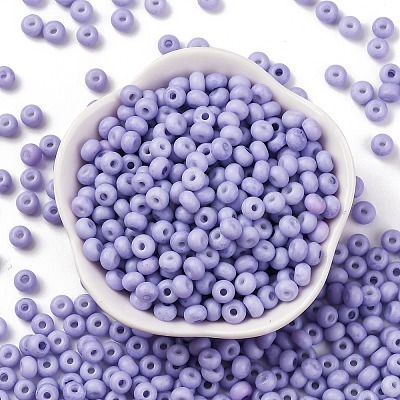 Baking Paint Glass Seed Beads SEED-C003-02H-1
