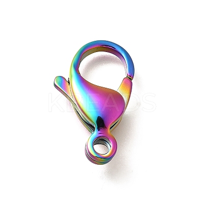 316 Stainless Steel Lobster Claw Clasps STAS-D288-09RC-1