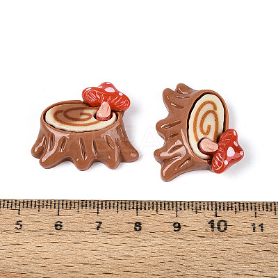 Opaque Resin Decoden Cabochons RESI-N051-10-1