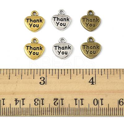 60Pcs 3 Colors Tibetan Style Alloy Charms FIND-FS0004-52-1