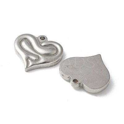 304 Stainless Steel Pendants STAS-I330-010P-1