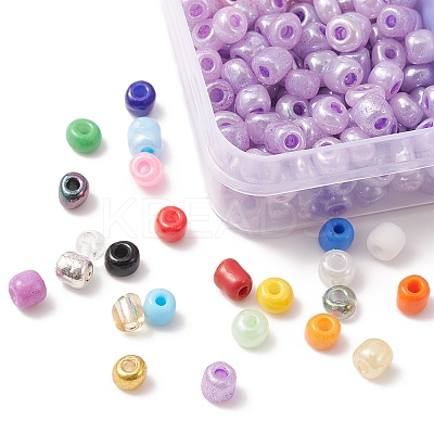 420G 28 Style 6/0 Glass Seed Round Beads SEED-FS0001-06-1