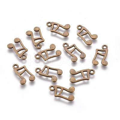 Tibetan Style Alloy Pendants TIBEP-R169-AB-FF-1