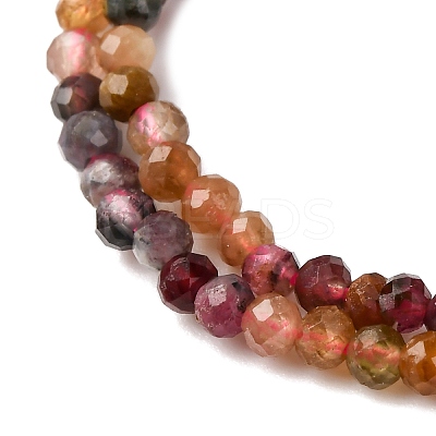 Natural Multicolor Tourmaline Beads Strands G-C226-B02-2mm-01-1