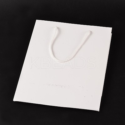 Rectangle Cardboard Paper Bags AJEW-L050B-01-1