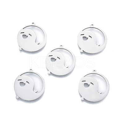 Non-Tarnish 201 Stainless Steel Pendant STAS-B027-14P-1