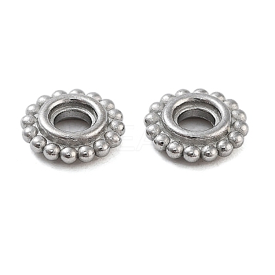 Non-Tarnish 304 Stainless Steel Spacer Beads X-STAS-L082-012P-1
