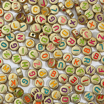 1000Pcs Opaque Acrylic Beads OACR-PA0001-34A-1