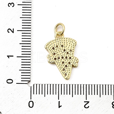 Rack Plating Brass Pendants KK-A268-25G-1