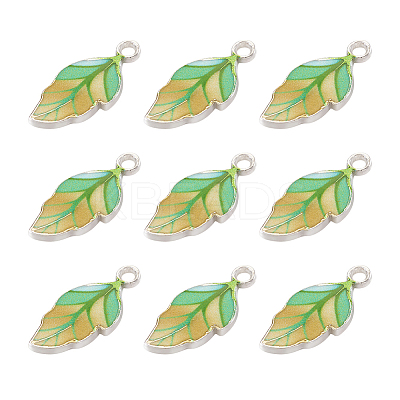 Alloy Enamel Pendants PALLOY-TAC0009-25P-D-1