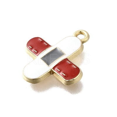 Medical Theme Alloy Enamel Pendants FIND-G090-02C-03-1