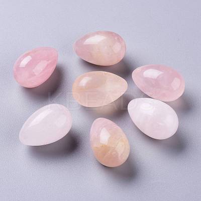 Natural Rose Quartz Egg Stone G-Z012-02A-1