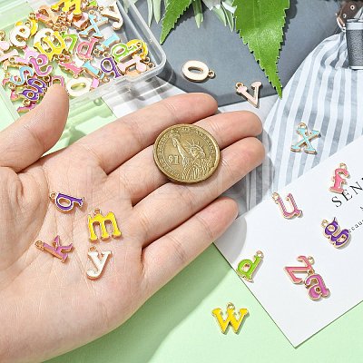 2Sets Alloy Enamel Pendants ENAM-CJ0005-55-1