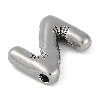Anti-Tarnish 304 Stainless Steel Pendants STAS-K256-25Z-P-1