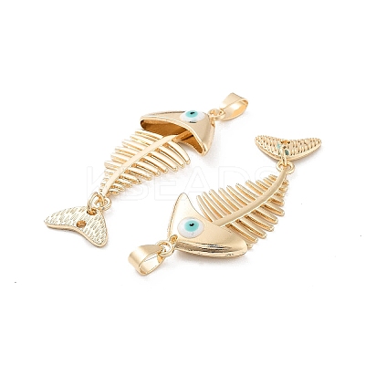 Rack Plating Alloy Enamel Big Pendants FIND-C050-08G-1