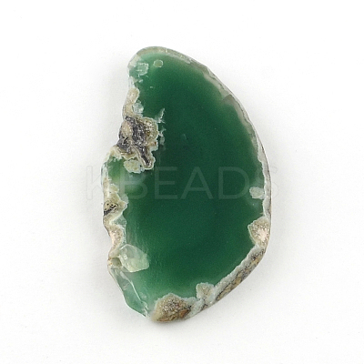 Dyed Mixed Shape Natural Agate Gemstone Big Pendants G-R300-09-1