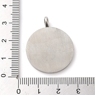 Non-Tarnish 304 Stainless Steel Pendants STAS-C086-06E-P-1