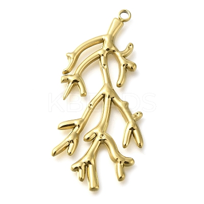 Ion Plating(IP) 304 Stainless Steel Big Pendants STAS-I310-02G-1