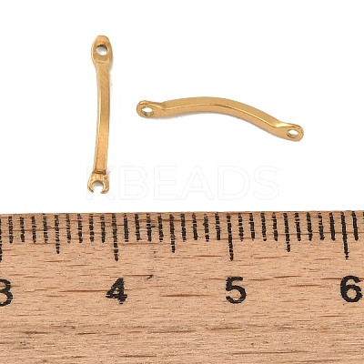 Ion Plating(IP) 304 Stainless Steel Connector Charms X-STAS-Q323-11G-1