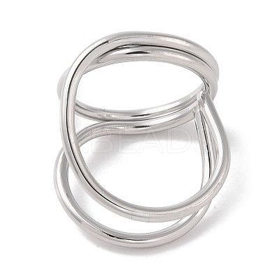 Non-Tarnish 304 Stainless Steel Finger Rings for Women RJEW-G315-01P-1