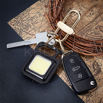 3Pcs 3 Styles Brass Keychain Clasps FIND-CA0005-86-1