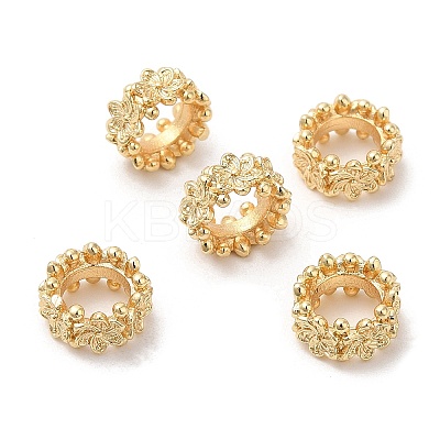 Eco-Friendly Rack Plating Brass Beads KK-A186-08B-LG-1