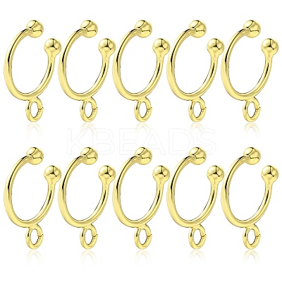 5 Pairs Brass Ear Cuff Findings KK-SZ0002-44-1
