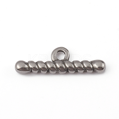 Non-Tarnish 304 Stainless Steel Toggle Clasps Parts LS-STAS-D170-02P-1