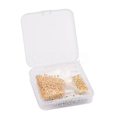900Pcs 6 Style Brass Spacer Beads KK-ZZ0001-15-1