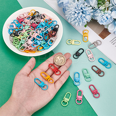 150Pcs Zinc Alloy Swivel Clasps FIND-NB0006-11-1
