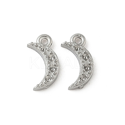 304 Stainless Steel Pendant Rhinestone Settings STAS-Z144-02P-01-1