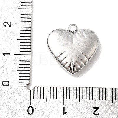 304 Stainless Steel Pendants STAS-B113-04B-P-1