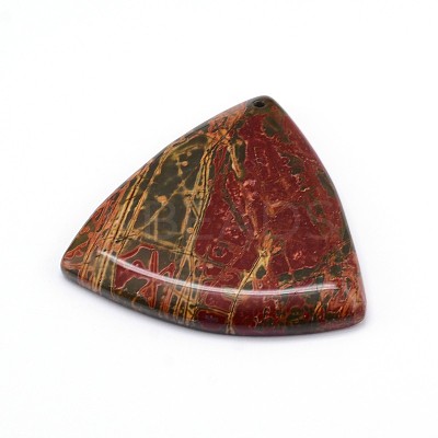 Natural Polychrome Jasper/Picasso Stone/Picasso Jasper Pendants G-J307-12-1