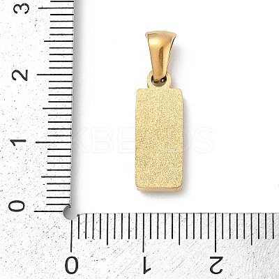 304 Stainless Steel Pendants STAS-Z120-03L-G-1