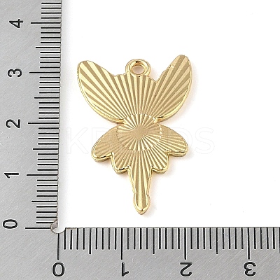 Golden Plated Alloy Eanaml Pendants LS-PALLOY-S184-04G-D-1