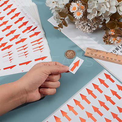 Handmade Arrows Stickers DIY-WH0723-065-1