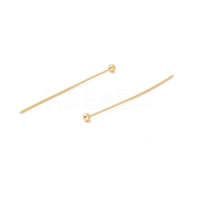 Brass Ball Head Pins KK-WH0058-02C-G01-1