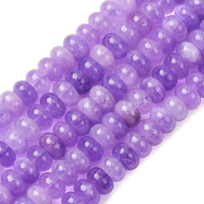 Natural White Jade Beads Strands X-G-E507-01-11-1
