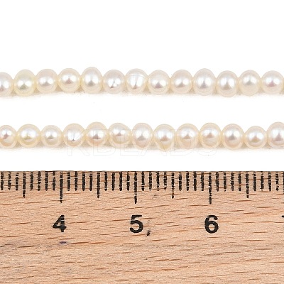 Natural Cultured Freshwater Pearl Beads Strands PA-CBAFEE8-03-1