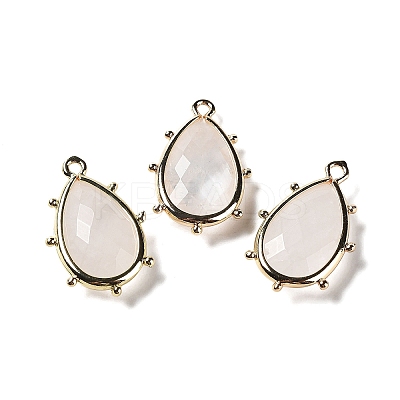 Natural Quartz Crystal Pendants G-B009-02G-N-1