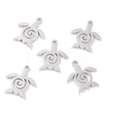 Non-Tarnish 304 Stainless Steel Charms STAS-O142-21P-1