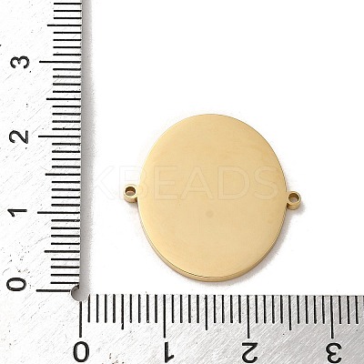 304 Stainless Steel Virgin Mary Connector Charms STAS-L022-305G-1