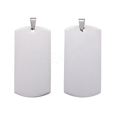 Tarnish Resistant 304 Stainless Steel Big Pendants STAS-I140-19A-S-1